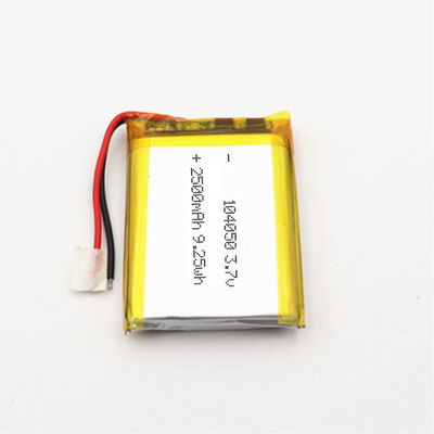JZFY 2400mah Lipo Polymer Battery ของเล่นสมาร์ทไฟ LED 104050 2500mah