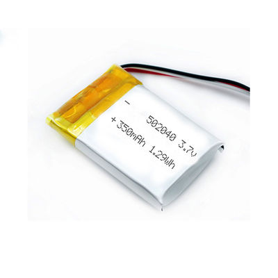 8.5g เครื่องใช้ในบ้าน Lipo Polymer Battery 502040 350mah