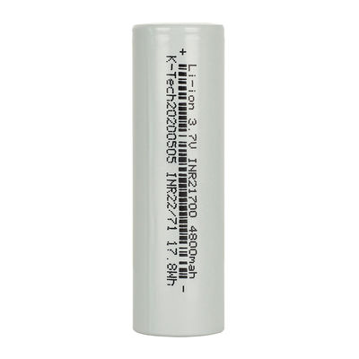 21700 4800Mah 3.7V แบตเตอรี่ลิเธียมไอออน