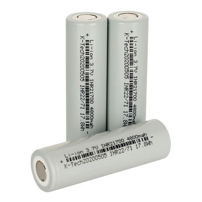 21700 4800Mah 3.7V แบตเตอรี่ลิเธียมไอออน